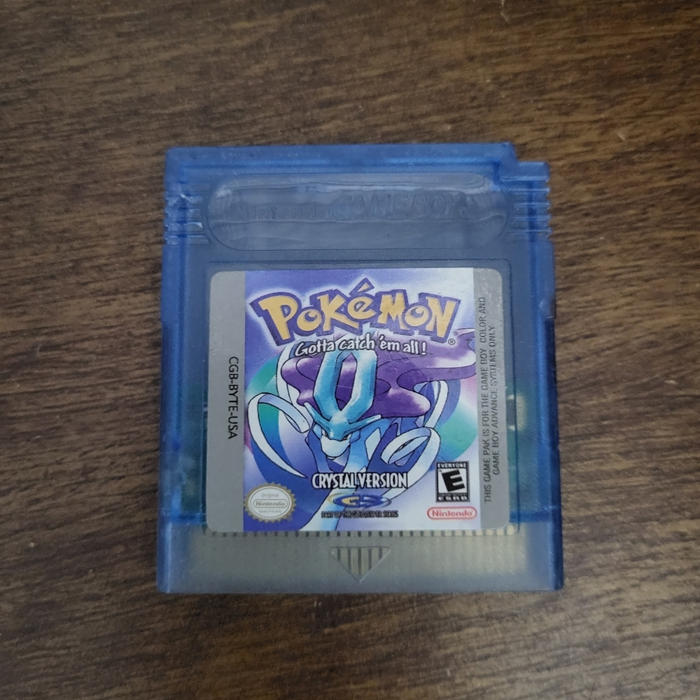 Pokemon crystal version not working for refurbishing purposes